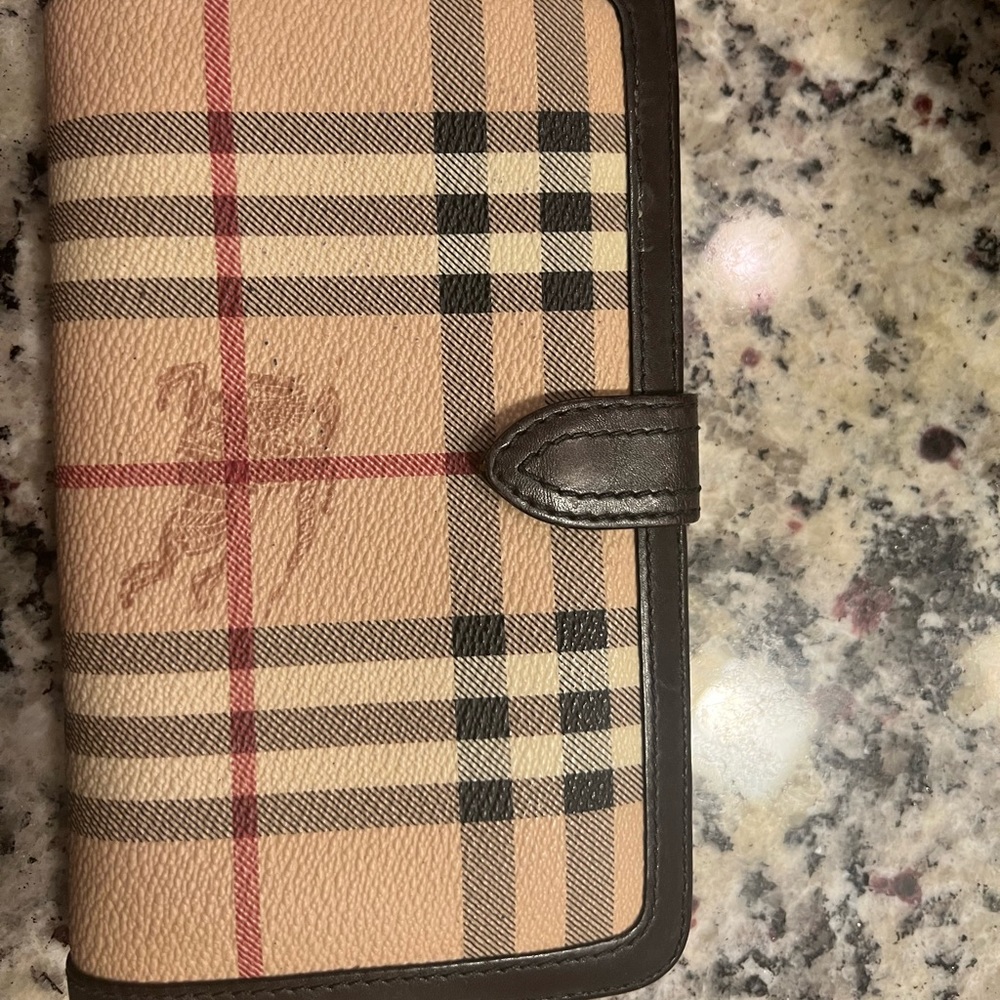 Authentic Haymarket Check wallet